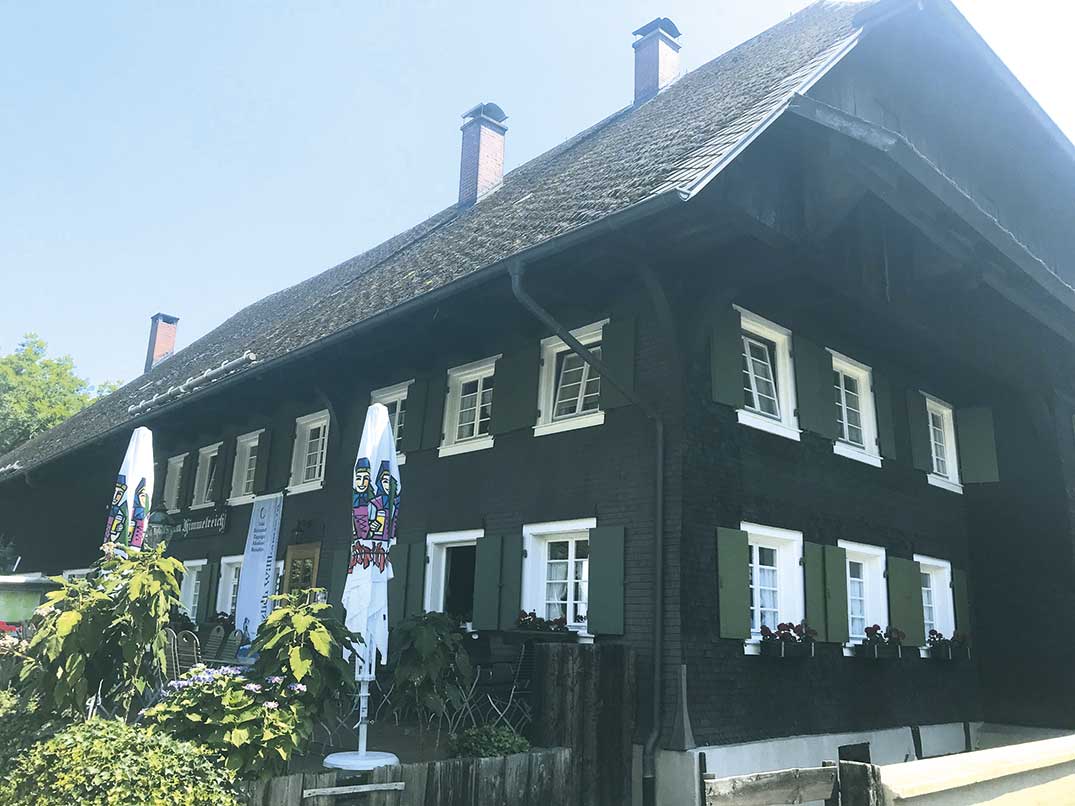 Das Gasthaus Himmelreich 2018. Foto: Hanspeter Schweizer