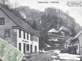 Falkensteiner Burg um 1930